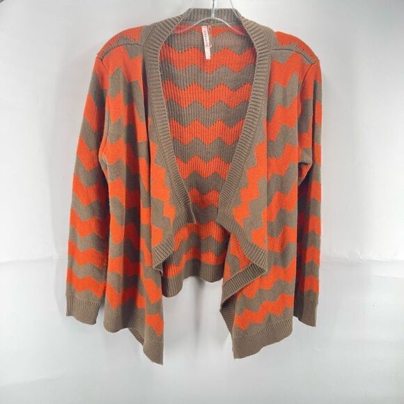 Ekklesia Women's Open-front Ribbed Knit Cardigan Free Size Small medium - Picture 2 of 12